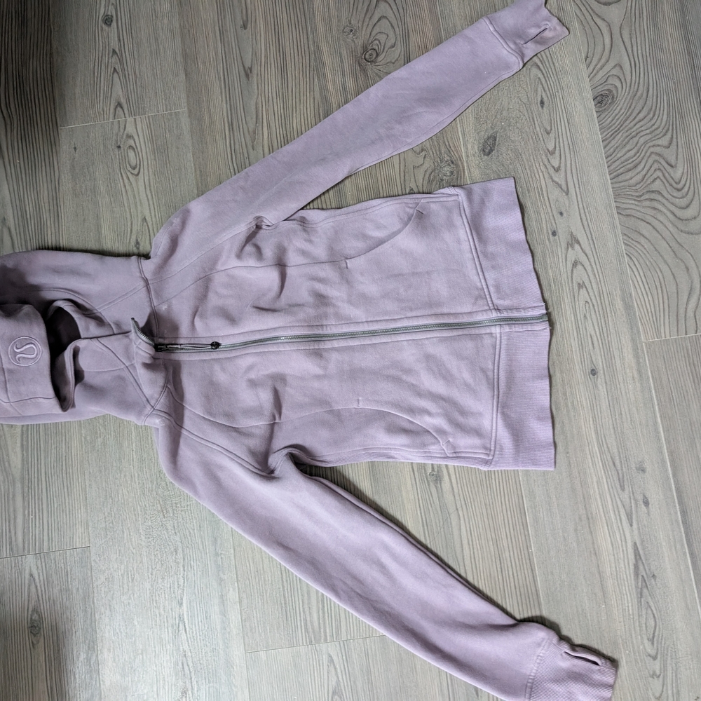 Purple Zip-Up Hoodie